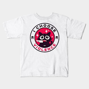 Kitty Cat live style. Kids T-Shirt